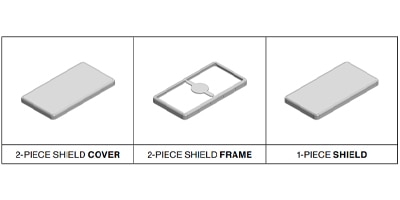 Image of Masach Drawn-Seamless EMI/RFI Shields Configuration