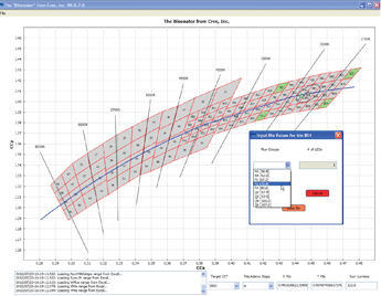 Binonator input screen Image of Binonator input screen