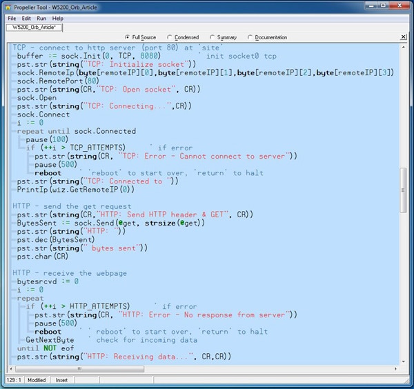 Establish TCP connection to the webserver, issue GET request, and receive data Image of Establish TCP connection to the webserver, issue GET request, and receive data