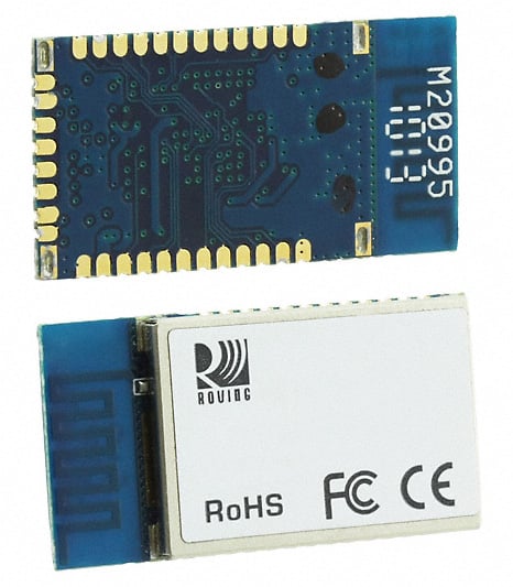 The Microchip RN-42 small form factor Bluetooth module Image of The Microchip RN-42 small form factor Bluetooth module