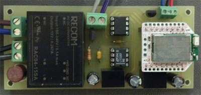 Wireless linear dimmer prototype Image of Wireless linear dimmer prototype