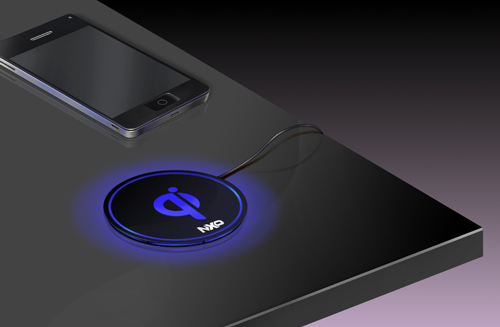 NXP’s Qi wireless charger device Drahtlose Qi-Ladevorrichtung von NXP