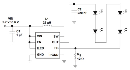 Texas Instruments TPS61060 Block Diagram Texas Instruments TPS61060