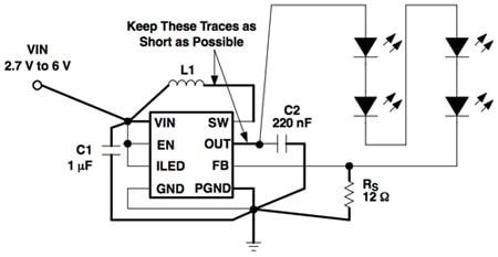 Layout considerations for a regulator Layout considerations for a regulator