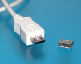 Micro-USB connectors Image of micro-USB connectors
