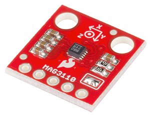 SparkFun Eval Board for the MAG3110 Image of SparkFun Eval Board for the MAG3110