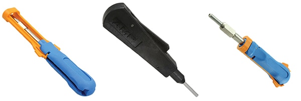 Contact extraction tools available from TE Connectivity Image of contact extraction tools available from TE Connectivity