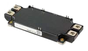 ROHM Semiconductor BSM300D12P2E001 hybrid SiC module Image of ROHM Semiconductor BSM300D12P2E001 hybrid SiC module