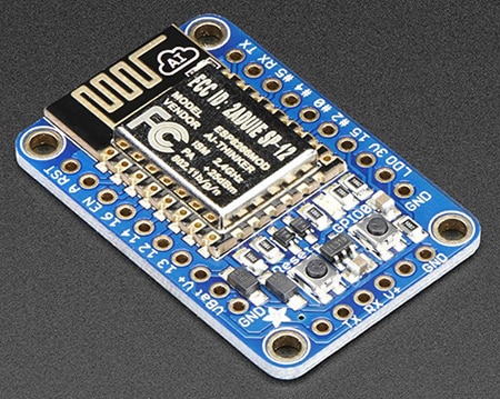 Adafruit's Huzzah ESP8266 Breakout board (source Adafruit) Adafruit's Huzzah ESP8266 Breakout board (source Adafruit)