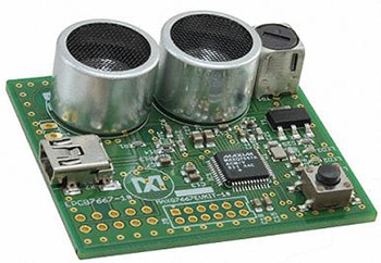 Maxim MAXQ7667EVKIT-1# ultrasonic distance measurement eval kit Image of Maxim MAXQ7667EVKIT-1# ultrasonic distance measurement eval kit