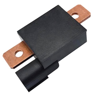 Power sensors for modern high-current, battery-based applications include series sensors like this part that can handle up to 600 amps continuous or 2,000 amps pulsed power using a serial bus for communications. Power sensors for modern high-current, battery-based applications include series sensors like this part that can handle up to 600 amps continuous or 2,000 amps pulsed power using a serial bus for communications.