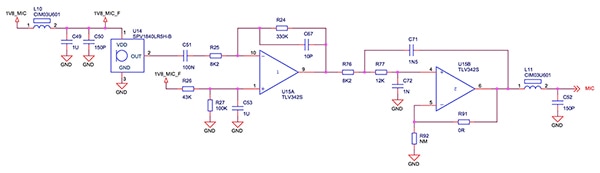 Silicon Labs analog signal conditioning circuit (click for full-size) Diagram of Silicon Labs analog signal conditioning circuit (click for full-size)