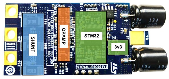 STMicroelectronics STEVAL-ESC001V1 (bottom side) Image of STMicroelectronics STEVAL-ESC001V1 (bottom side)