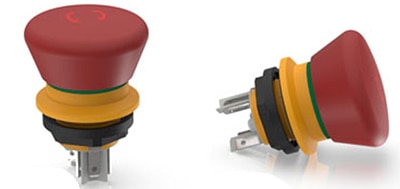 RAFI USA Lumotast 16 emergency stop button Image of RAFI USA Lumotast 16 emergency stop button