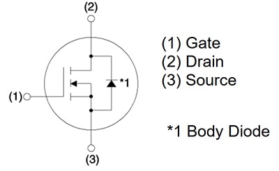 ROHM’s SCT3160KL is a basic N-channel SiC power MOSFET Diagram of ROHM’s SCT3160KL is a basic N-channel SiC power MOSFET
