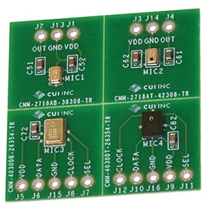 CUI Devices DEVKIT-MEMS-001 development board Image of CUI Devices DEVKIT-MEMS-001 development board