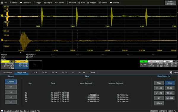 Teledyne LeCroy WaveSurfer 4104HD oscilloscope (click to enlarge) Image of Teledyne LeCroy WaveSurfer 4104HD oscilloscope (click to enlarge)