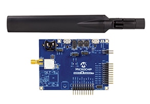 FCC, ISED, and RED certified Microchip SAM R34 Xplained Pro evaluation kit Image of FCC, ISED, and RED certified Microchip SAM R34 Xplained Pro evaluation kit