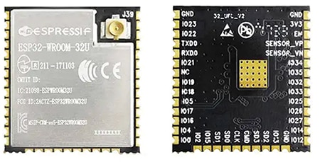 Espressif Systems ESP32-DEVKITC-32D-F development board Image of Espressif Systems ESP32-DEVKITC-32D-F development board