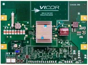 Vicor DCM3623EA5N53B4T70 evaluation board Image de la carte d'évaluation DCM3623EA5N53B4T70 de Vicor