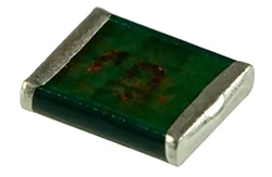 Cornell Dubilier Electronics MC12FD101J-F is a surface mount mica capacitor Cornell Dubilier Electronics 的 MC12FD101J-F 表面黏著式雲母電容的圖片