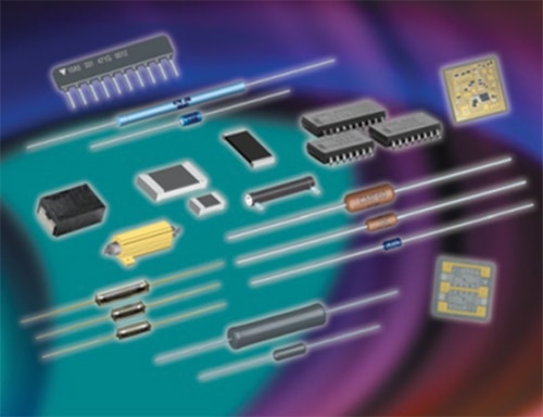 Vishay resistors Image of Vishay resistors