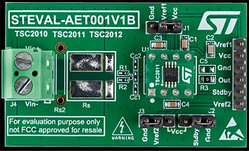 STMicroelectronics STEVAL-AETKT1V2 eval board Image of STMicroelectronics STEVAL-AETKT1V2 eval board