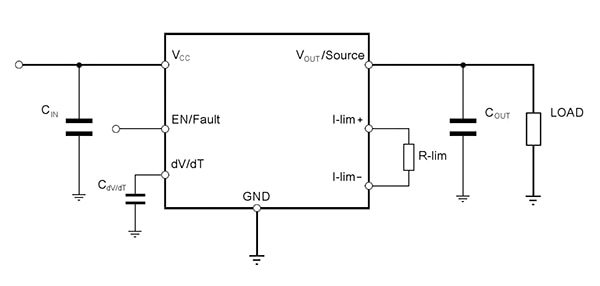 STMicroelectronics STEF033AJR conventional wiring STMicroelectronics 的 STEF033AJR 傳統接線示意圖