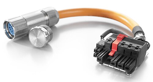 Cable lengths up to 100 m between motor and drive Image des longueurs de câble jusqu'à 100 m entre le moteur et l'entraînement