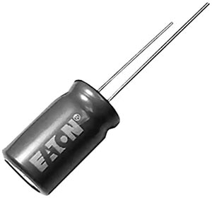 Eaton HS1016-3R8306-R 30 F unit cylindrical hybrid supercapacitor cell Image of Eaton HS1016-3R8306-R 30 F unit cylindrical hybrid supercapacitor cell