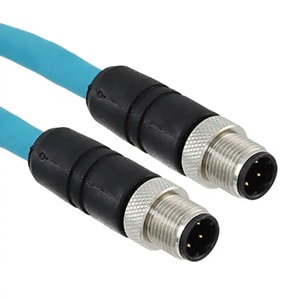 Lumberg Automation M12 Ethernet-cable connectors Image of Lumberg Automation M12 Ethernet-cable connectors