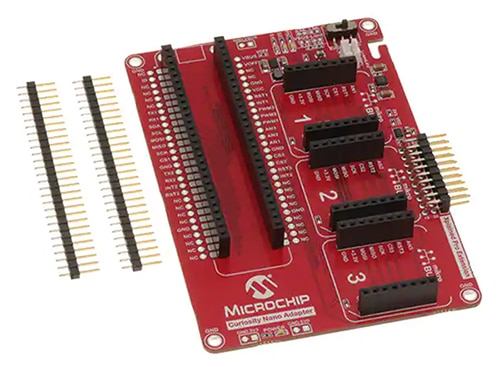 Microchip Curiosity Nano Adapter Abbildung: Curiosity-Nano-Adapter von Microchip