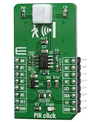 MikroElektronika MIKROE-3339 click board Abbildung: Click-Board MIKROE-3339 von MikroElektronika