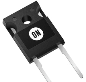 onsemi 1700 volt/25 A NDSH25170A SiC Schottky diode Image of onsemi 1700 volt/25 A NDSH25170A SiC Schottky diode
