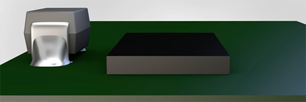 Flipchip approach effectively eliminates the antennas Image of flipchip approach effectively eliminates the antennas