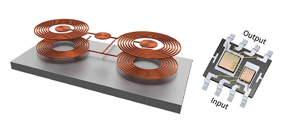 Infineon Technologies proprietary coreless transformer Image of Infineon Technologies proprietary coreless transformer