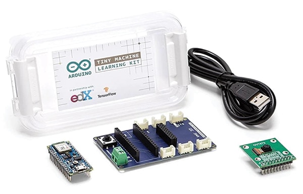 Arduino’s Tiny Machine Learning Kit Image of Arduino’s Tiny Machine Learning Kit