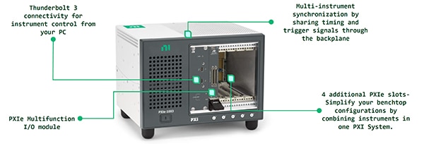PXI multifunction I/O bundle (click to enlarge) Image of PXI multifunction I/O bundle (click to enlarge)