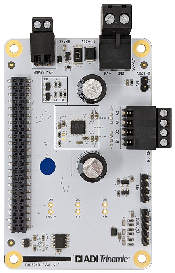 Analog Devices TMC5240-EVAL evaluation board Image of Analog Devices TMC5240-EVAL evaluation board