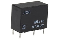 J105E Series Relays Image of CIT Relay and Switch J105E Series Relays