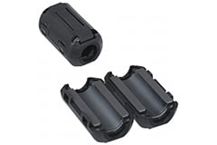 Broadband EMI Split/Snap-On Ferrite Cable Cores Image of Laird - Performance Materials Broadband EMI Split/Snap-On Ferrite Cable Cores