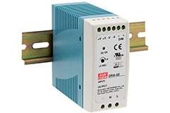 Image of MEAN WELL DRA-60 Series: 60 W Single Output DIN Rail Power Supply