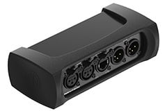 NA-2I2O-DLINE Rugged, Compact Line I/O to Dante® Interface Image of Neutrik NA-2I2O-DLINE Rugged, Compact Line I/O to Dante® Interface