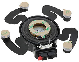 PUI Audio's ASX10108-SPD-R Audio Exciter