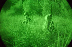 The Image in Phosphor Screen From Image Intensifiers Image of The Image in Phosphor Screen From Image Intensifiers