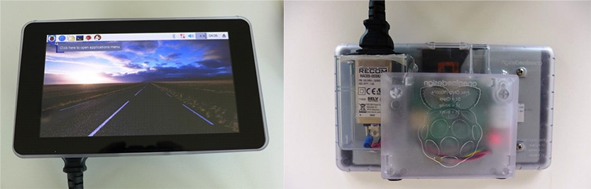 Raspberry Pi Demonstrator (Image source: RECOM)