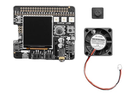 Adafruit BrainCraft HAT – Machine Learning for Raspberry Pi 4