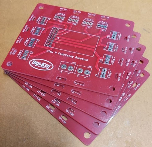 Bare PCB from vendor