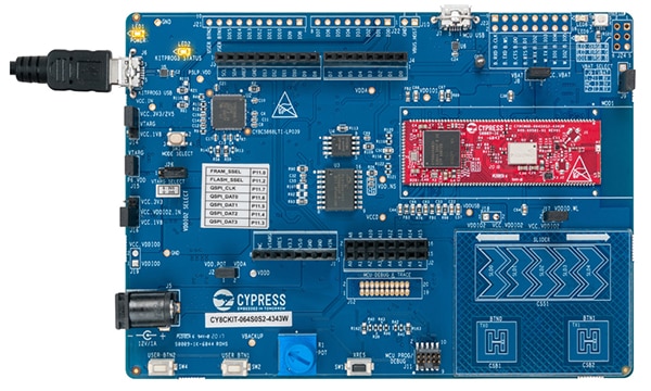 Infineon Technologies' CY8CKIT-064S0S2-4343W Pioneer Kit