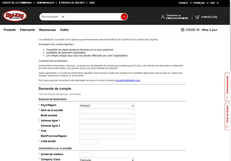 Trois façons de gérer plus facilement ses activités grâce à un compte de crédit DigiKey